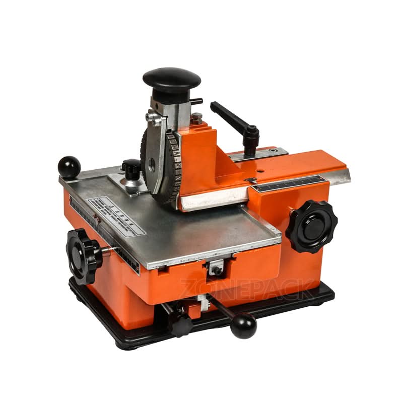 ZONESUN Manual Metal Sheet Embosser for Stainless Steel & Plastic Tags - Image 4