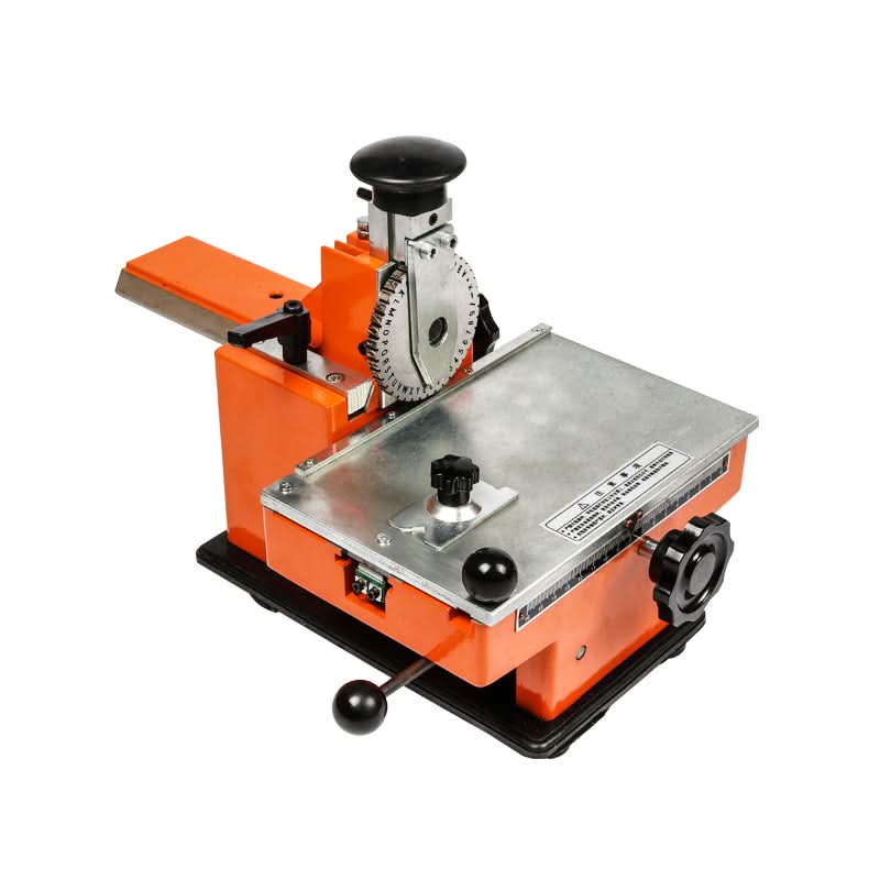 ZONESUN Manual Metal Sheet Embosser for Stainless Steel & Plastic Tags - Image 6