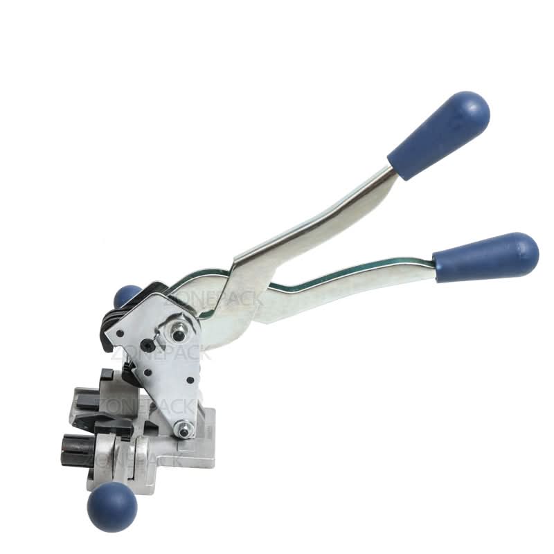 ZONEPACK ZS301H Manual PP Strap Tensioner, Cutter & Buckle Pressing Tool - Image 4