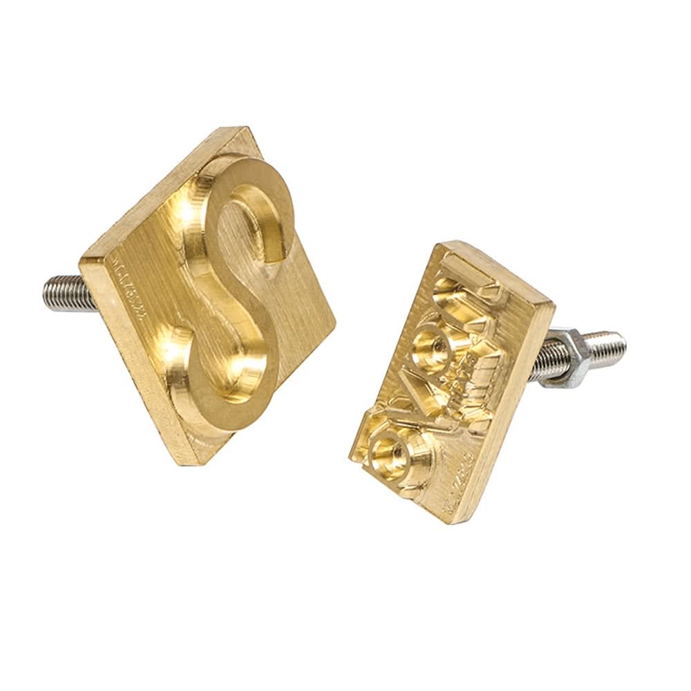 ZONESUN Custom Brass Stamp Mold for Leather Wood Branding Design - Image 7