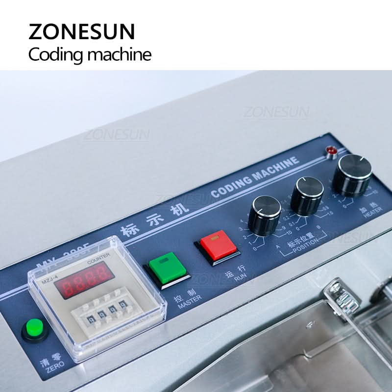 ZONESUN MY-380F Solid Ink Coding Machine for Cards & Labels - Image 5