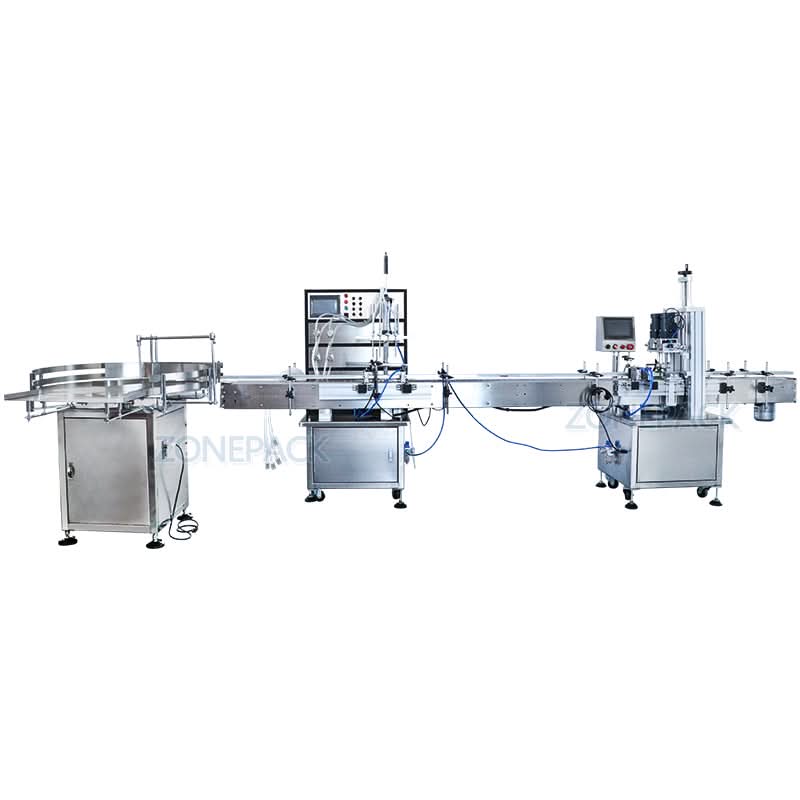 ZONESUN Automatic Bottle Filling Capping Line for Liquid Packaging Production - Image 5