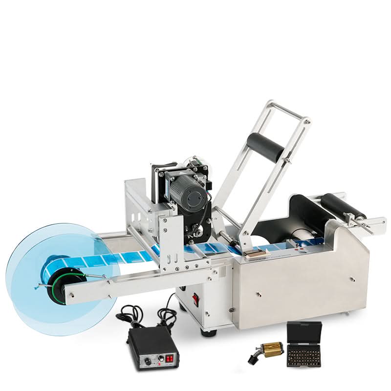 ZONESUN LT-50D Semi-auto Round Bottle Labeler with Date Printer - Image 7