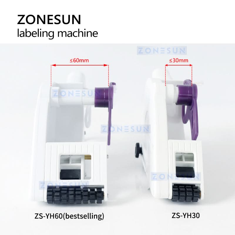 ZONESUN ZS-YH60 Handheld Manual Label Dispenser for Stickers - Image 5