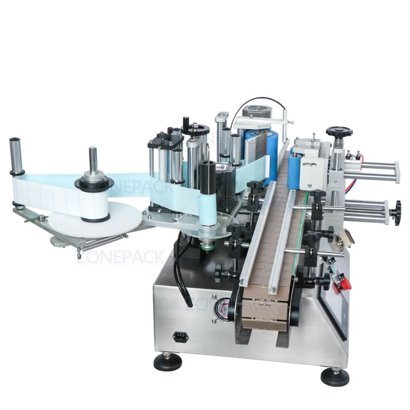 ZONESUN ZS-TB500 Automatic Round Bottle Labeling Machine for Wine & Cosmetics - Image 5