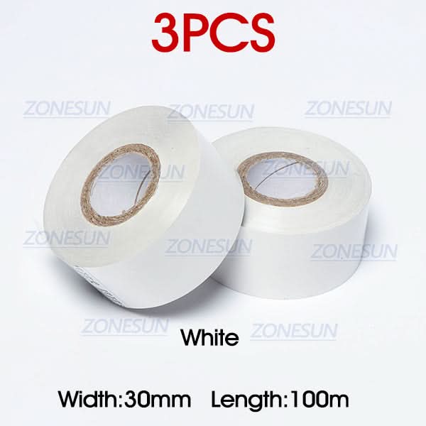 ZONESUN 30mm*100m thermal ribbon date printing ribbon for DY-8, HP241B - Image 12
