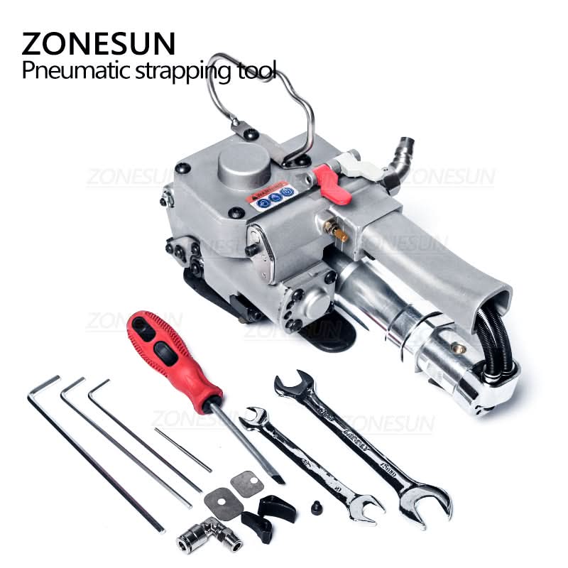 ZONESUN Pneumatic Strapping Tool for 13‑19 mm PP & PET Straps - Image 6