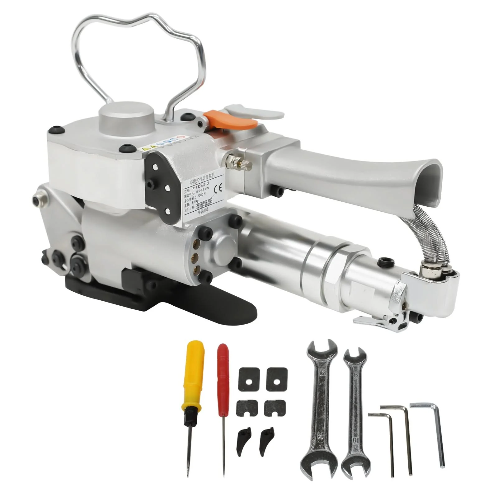 ZONESUN Pneumatic Strapping Tool for 13‑19 mm PP & PET Straps - Image 7