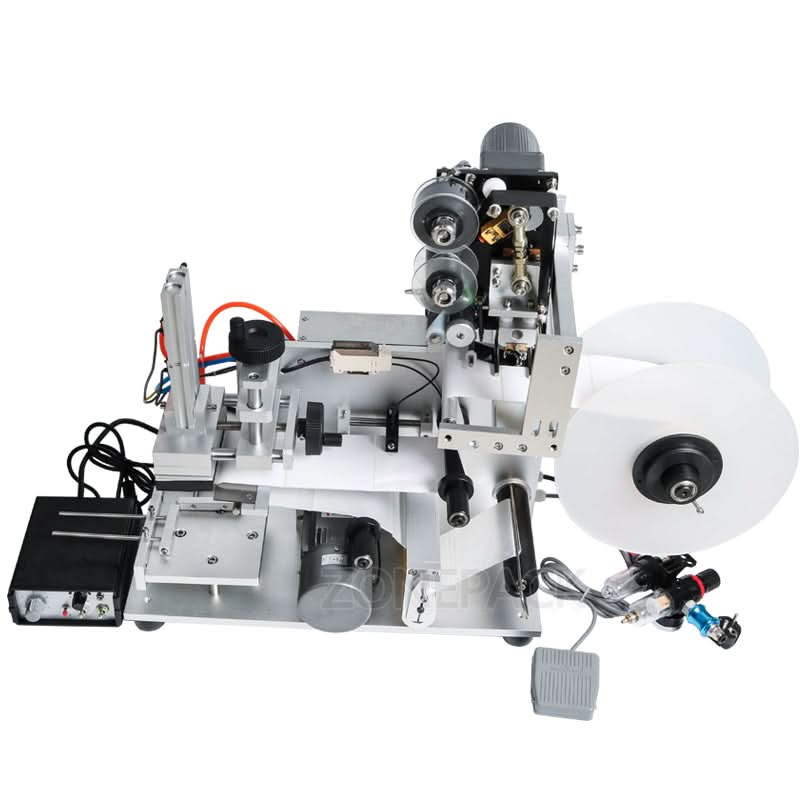 ZONESUN LT-60D Flat Surface Labeling Machine with Date Printer - Image 5