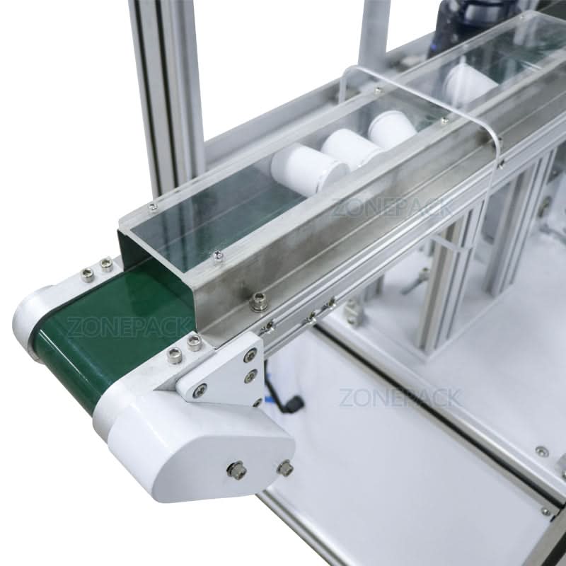 ZONESUN ZS-819-R4 Automatic Bottle Cap Hot Foil Stamping Machine 220V - Image 3