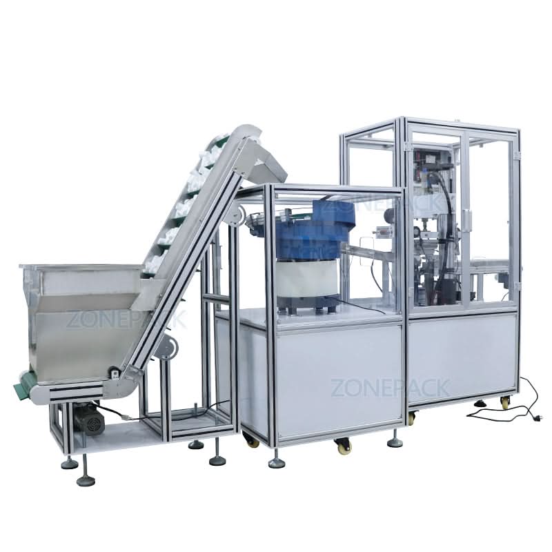 ZONESUN ZS-819-R4 Automatic Bottle Cap Hot Foil Stamping Machine 220V - Image 5