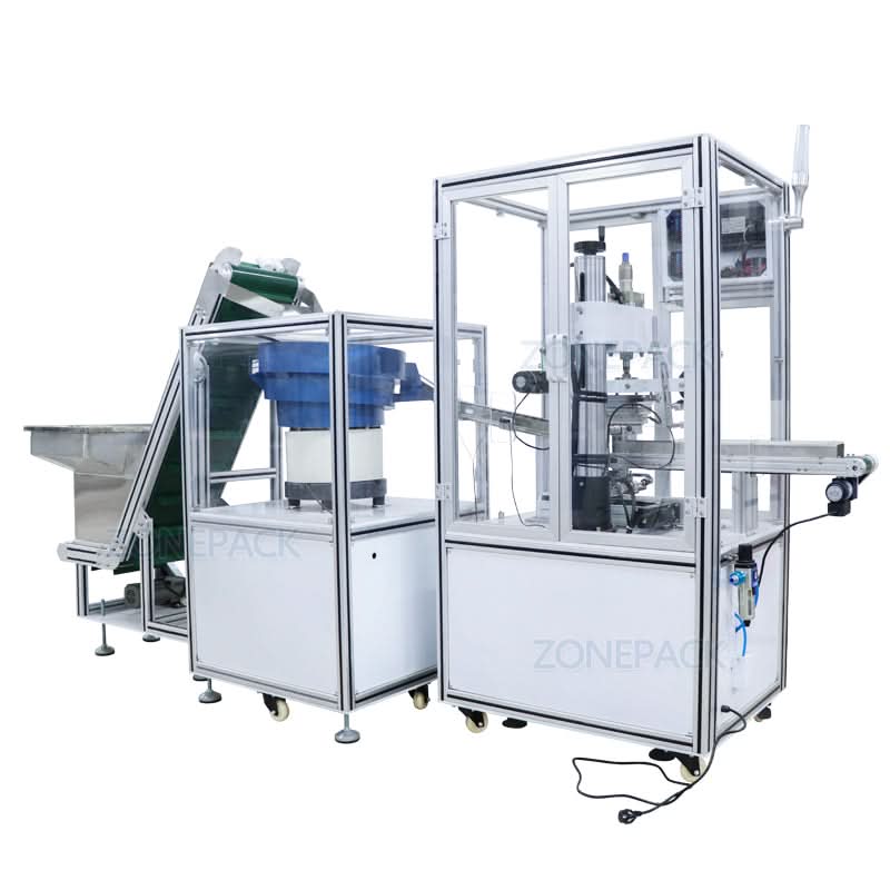 ZONESUN ZS-819-R4 Automatic Bottle Cap Hot Foil Stamping Machine 220V - Image 6