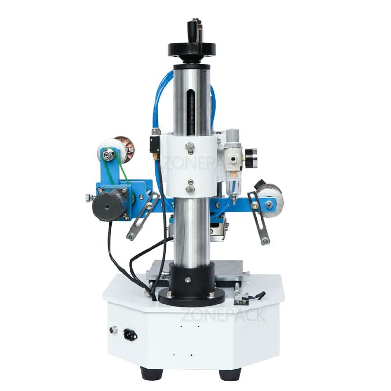ZONEPACK ZY‑819H Pneumatic Automatic Leather & Logo Stamping Machine - Image 5