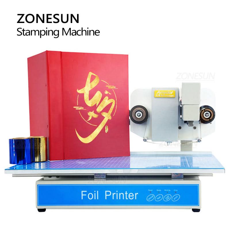 ZONESUN ZS-3025 Digital Foil Stamping Machine for PVC Leather Fabric - Image 5