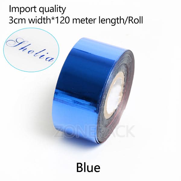 ZONESUN Hot foil Stamping Paper Heat Transfer Foil Roll - Image 10