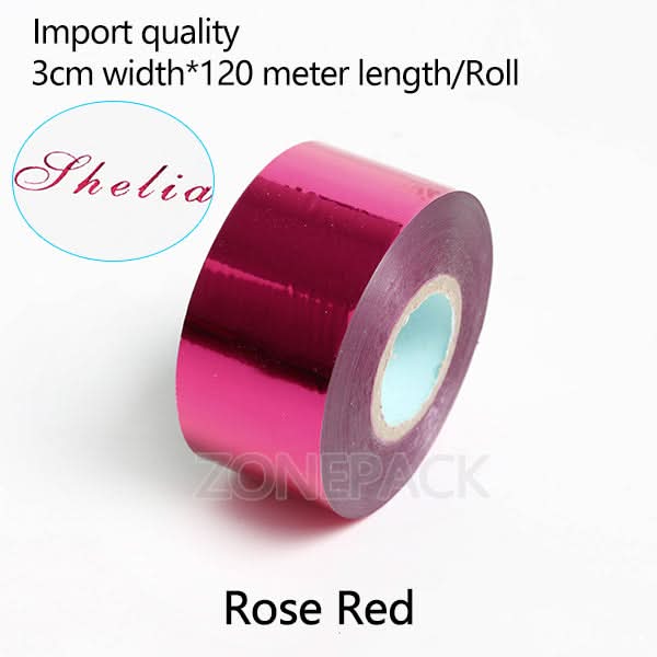 ZONESUN Hot foil Stamping Paper Heat Transfer Foil Roll - Image 16