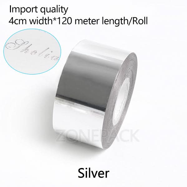 ZONESUN Hot foil Stamping Paper Heat Transfer Foil Roll - Image 22