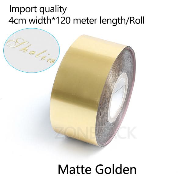 ZONESUN Hot foil Stamping Paper Heat Transfer Foil Roll - Image 27