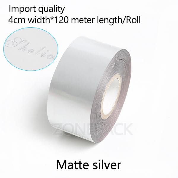 ZONESUN Hot foil Stamping Paper Heat Transfer Foil Roll - Image 29