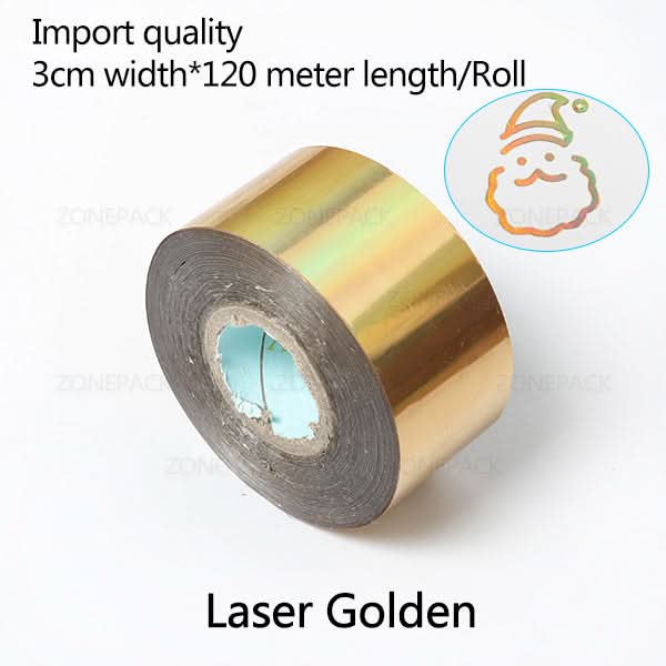 ZONESUN Hot foil Stamping Paper Heat Transfer Foil Roll - Image 50