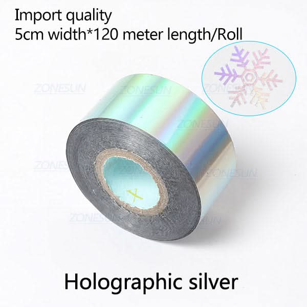 ZONESUN Hot foil Stamping Paper Heat Transfer Foil Roll - Image 67