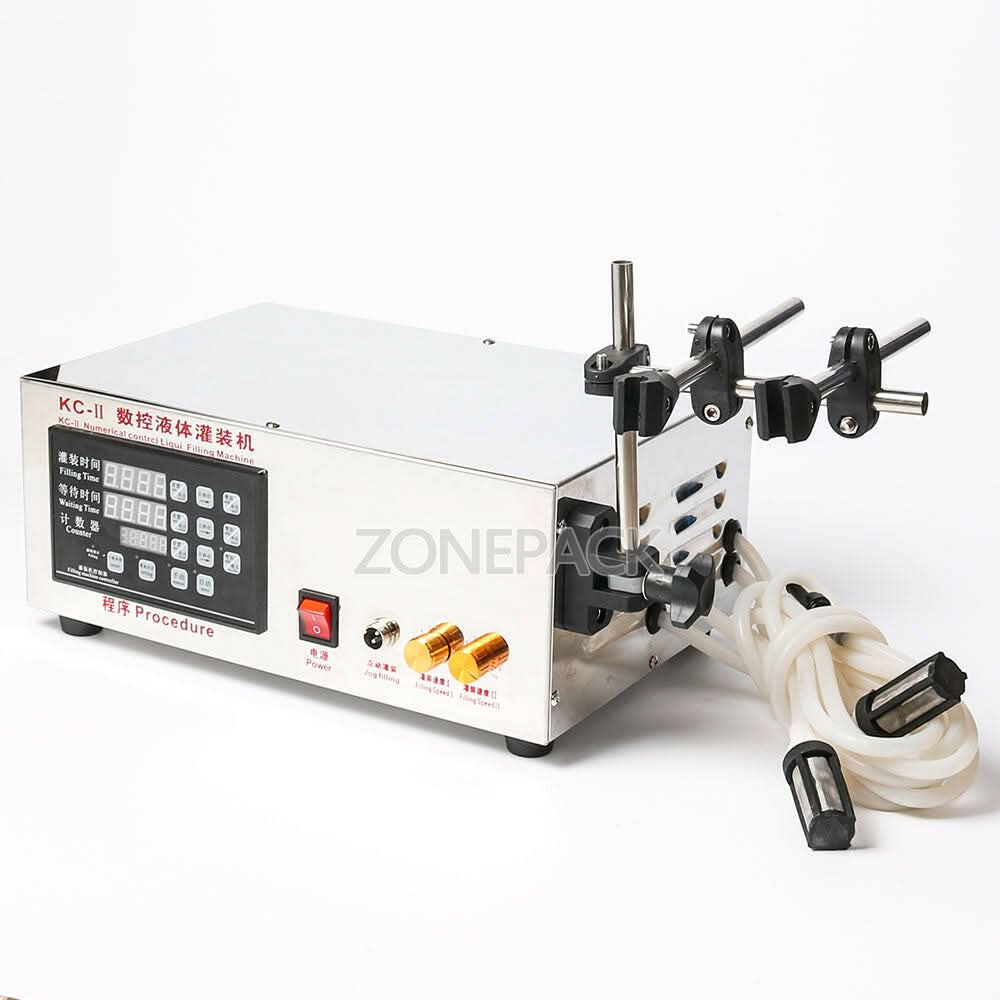 ZONESUN ZS-GFK350 Dual Head Digital Liquid Filling Machine for 5‑3500ml - Image 3