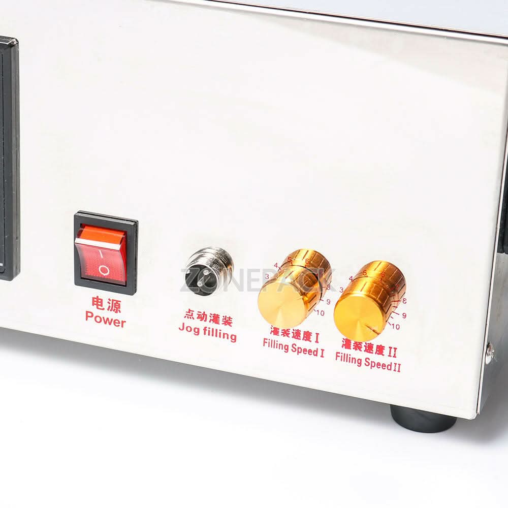 ZONESUN ZS-GFK350 Dual Head Digital Liquid Filling Machine for 5‑3500ml - Image 5