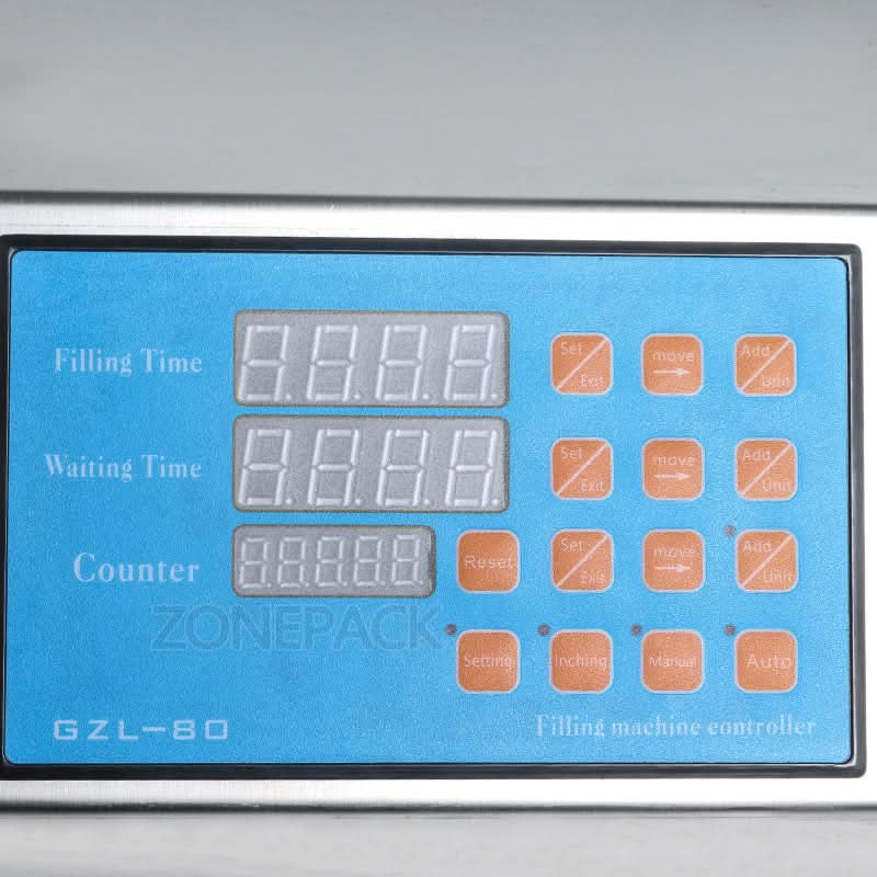 ZONEPACK 6-Head Digital Liquid Filling Machine 3–4000ml Electric - Image 3