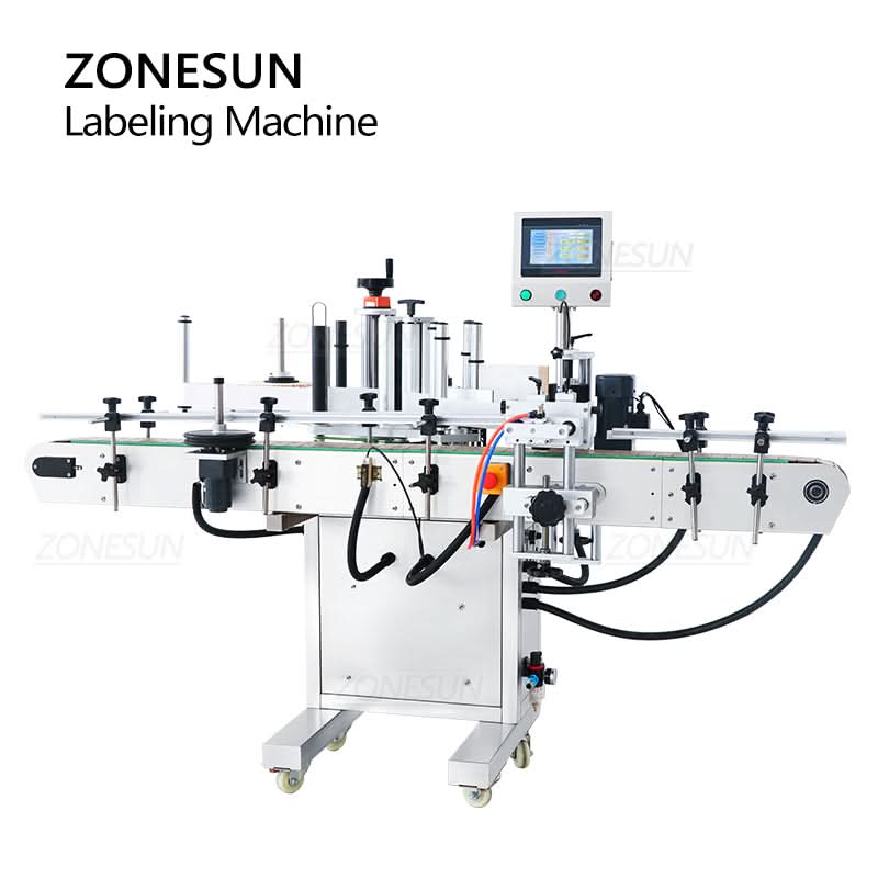 ZONESUN ZS-TB260S Compact Round Bottle Labeling Machine - Image 7