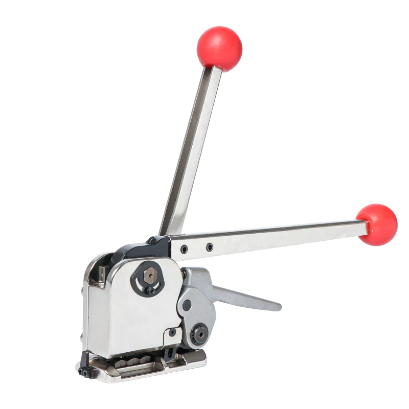 ZONESUN 16-19mm Manual Buckle Free Steel Belt Strapping Machine DB-GD35 / MH35 - Image 8