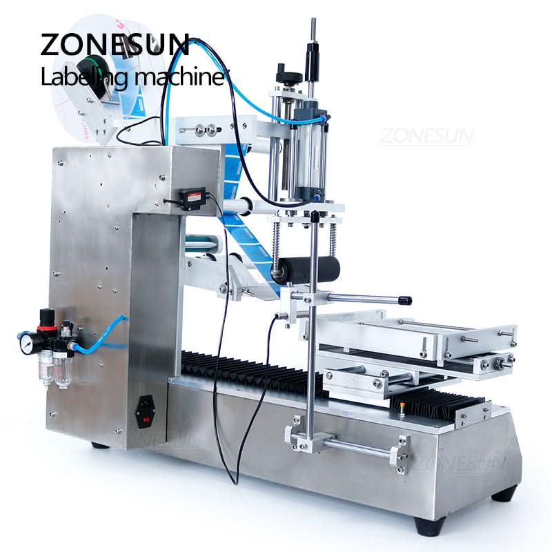 ZONESUN ZS-TB180 Semi-automatic Flat Surface Labeling Machine - Image 3