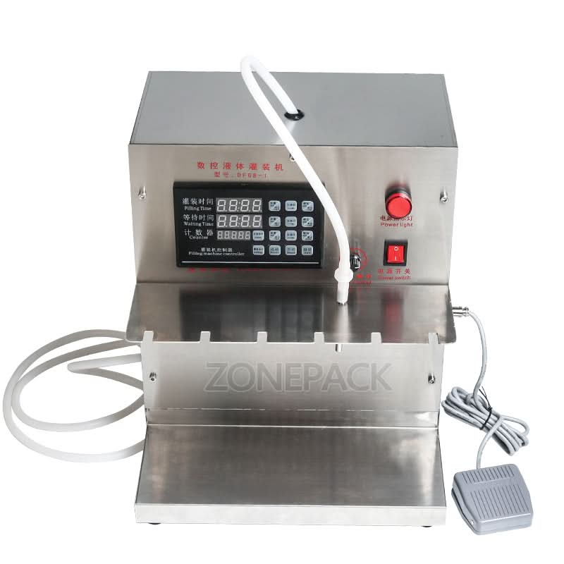 ZONEPACK DFGB Digital Liquid Filling Machine for Nozzle Bags & Bottles - Image 4