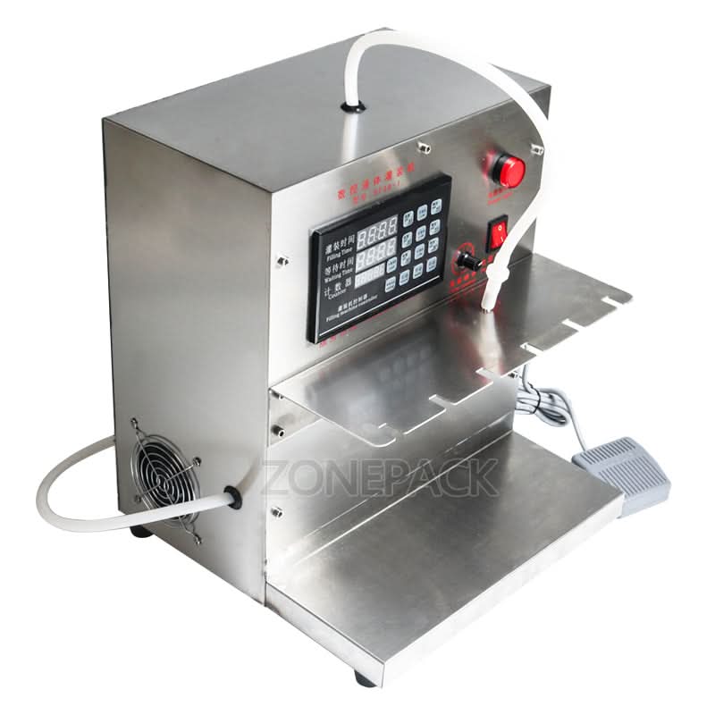 ZONEPACK DFGB Digital Liquid Filling Machine for Nozzle Bags & Bottles - Image 5