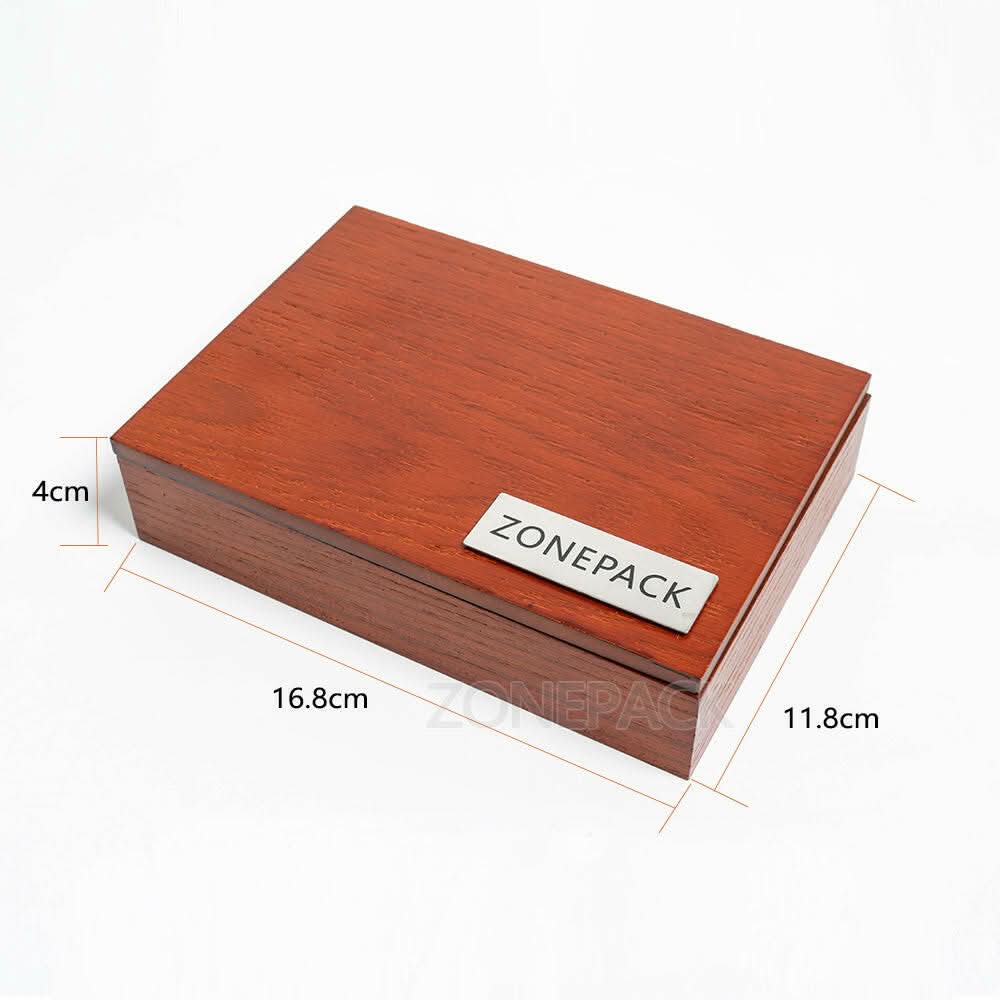 ZONESUN Brass Letter 6mm Hot Foil Stamping Letters Mold Set with Wood Box Time New Roman - Image 7