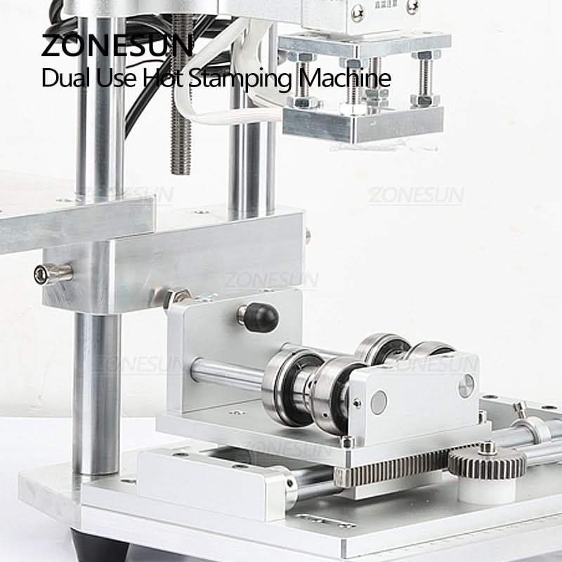 ZONESUN ZS-90GT Hot Foil Stamping Machine for Flat & Round Surfaces - Image 6