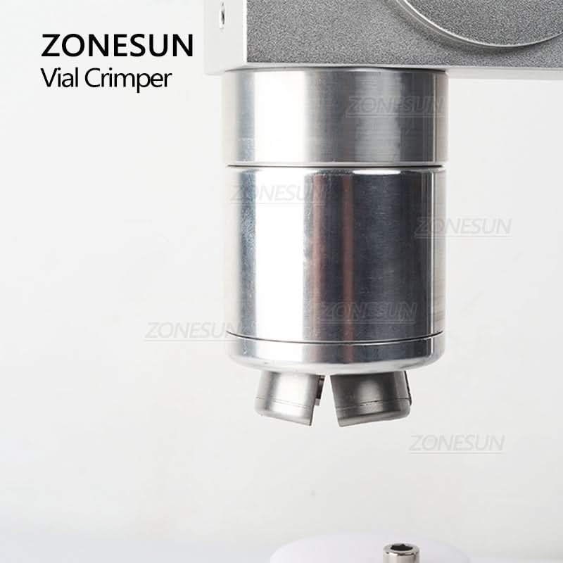 ZONESUN ZS-TVC2 Manual Penicillin Bottle Crimping Machine for Vials - Image 3