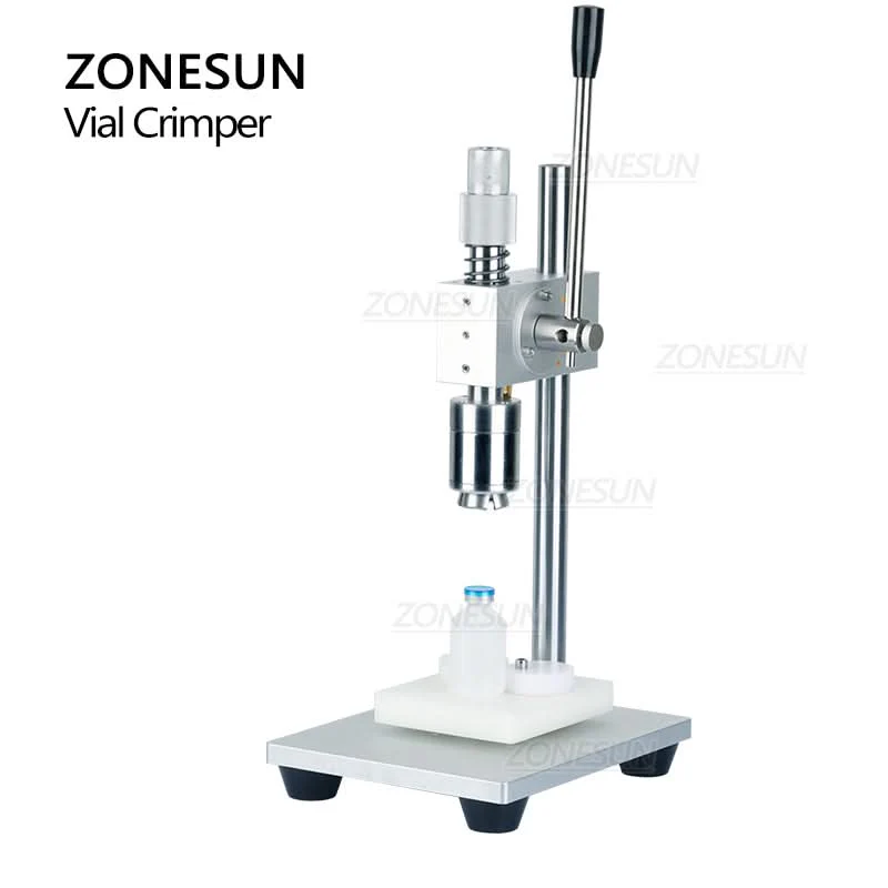 ZONESUN ZS-TVC2 Manual Penicillin Bottle Crimping Machine for Vials - Image 6