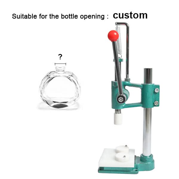 ZONESUN Manual Perfume Collar Ring Crimping & Capping Machine - Image 10