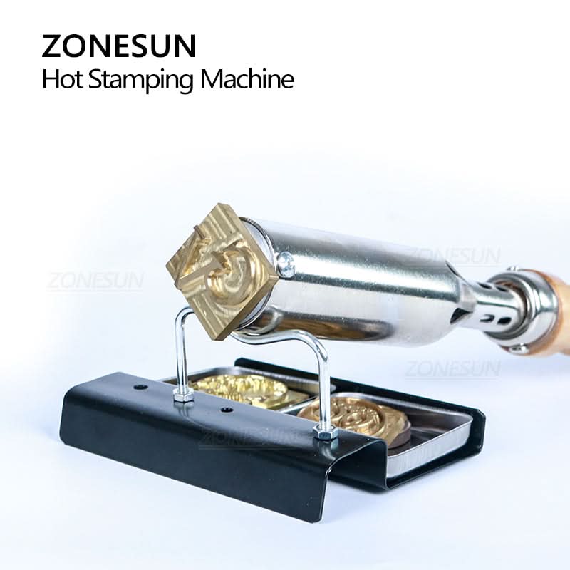 ZONESUN Handheld Hot Stamping Machine for Leather, Cake, Wood - Image 3