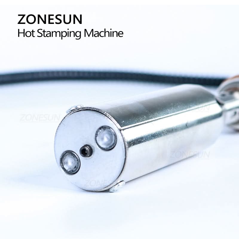 ZONESUN Handheld Hot Stamping Machine for Leather, Cake, Wood - Image 4