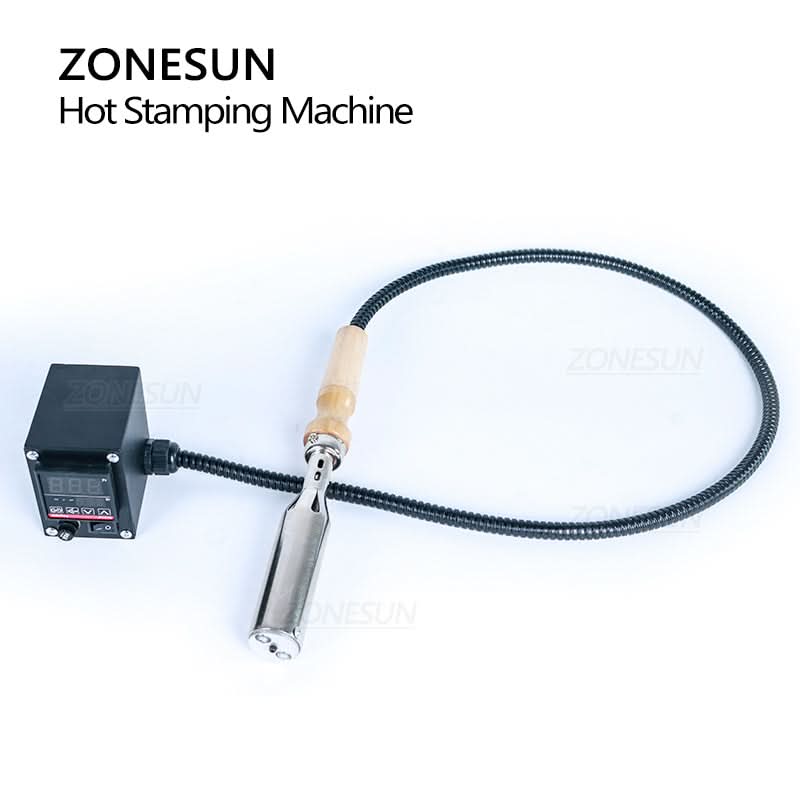 ZONESUN Handheld Hot Stamping Machine for Leather, Cake, Wood - Image 5