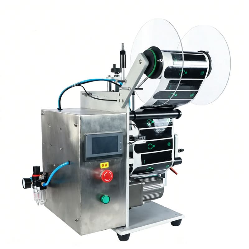 ZONESUN ZS-TB100S2 Semi-Automatic Round Bottle Labeling Machine Desktop - Image 11