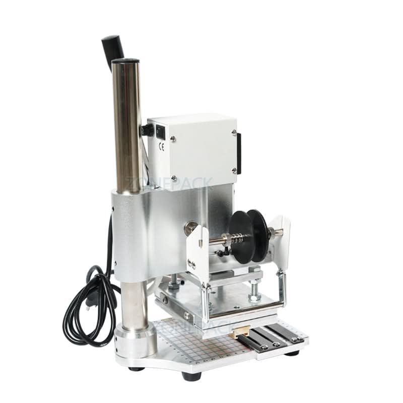 ZONESUN ZS-100 Dual Purpose Hot Foil Stamping Machine Leather Bronzing - Image 7