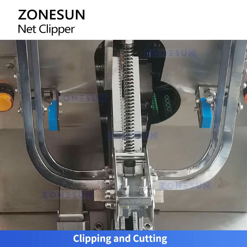 Zonesun ZS-50DS Manual Net Clipping Machine Food Baler - Image 3
