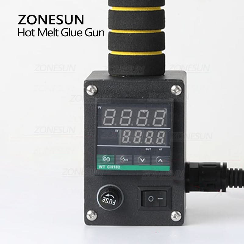 ZONESUN ZS-90TJ Hot Melt Glue Labeling Machine for Bags & Cartons - Image 3