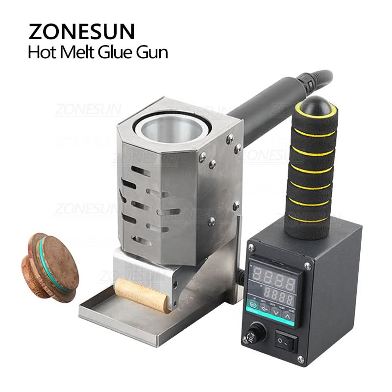 ZONESUN ZS-90TJ Hot Melt Glue Labeling Machine for Bags & Cartons - Image 6