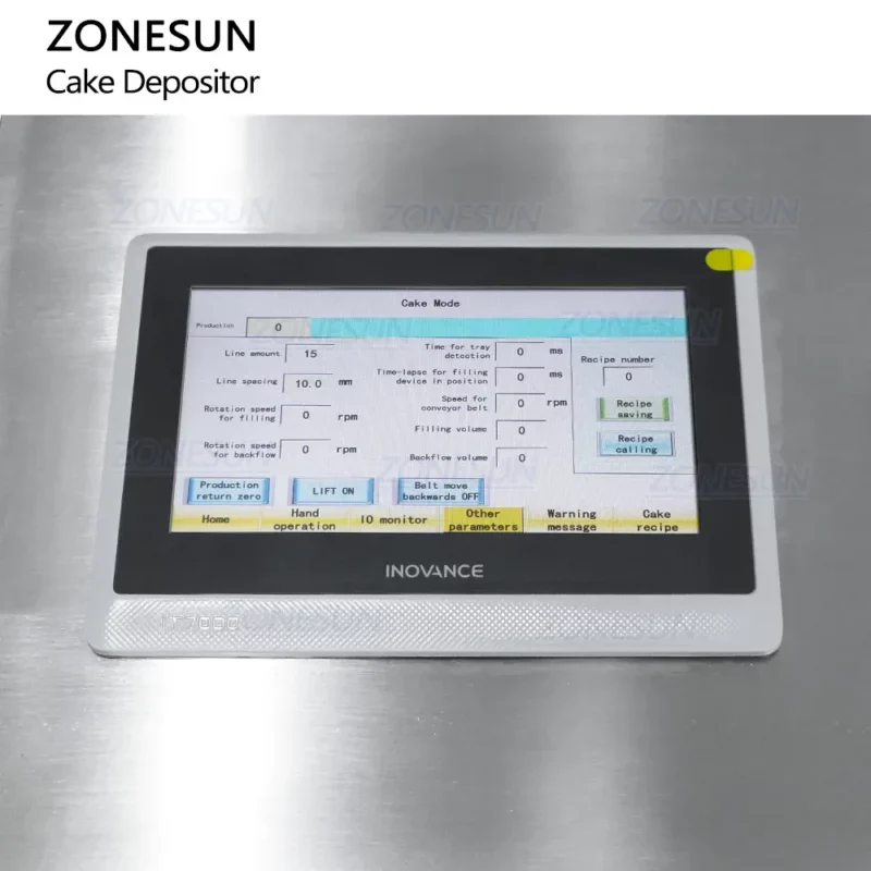 Zonesun ZS‑CA600M Cake Depositor With Batter Mixer Full-Auto Baking Line - Image 3