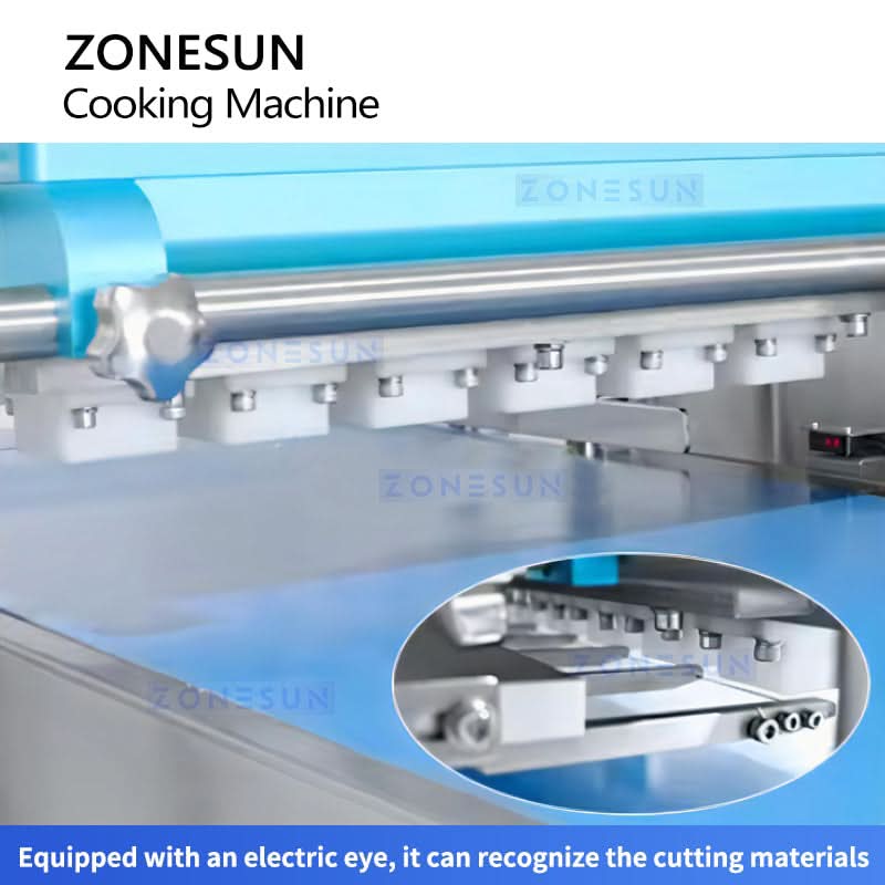 Zonesun ZS-CO400W Industrial Automatic Wire Cut Cookie Depositor Machine Biscuit Making Machine - Image 3