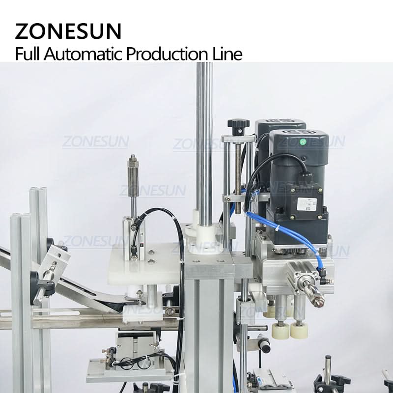 ZONESUN ZS-FAL180C10 Automatic Liquid Filling, Capping & Labeling Line - Image 3
