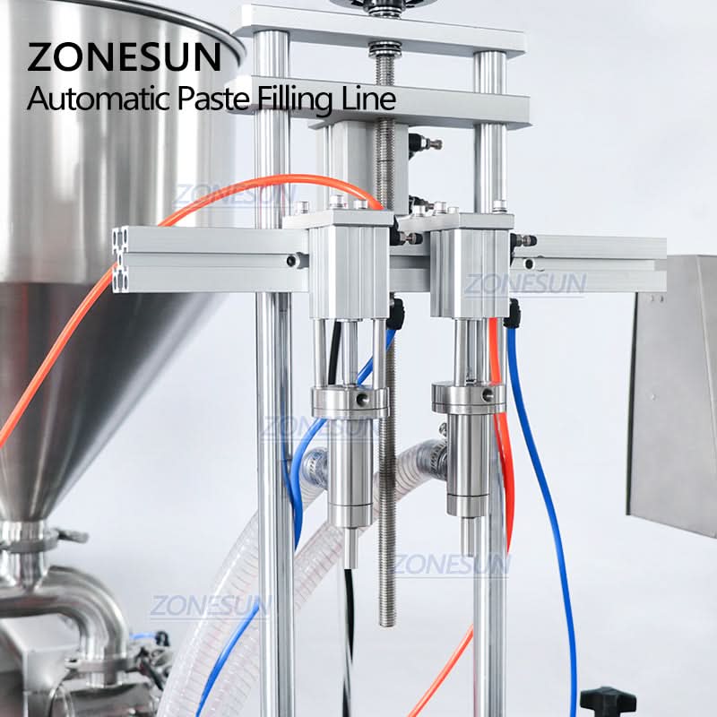 ZONESUN ZS-FAL180R9 Paste Filling Capping Labeling Production Line - Image 3